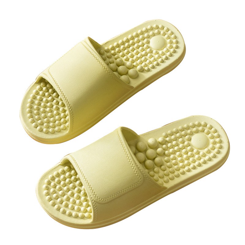 Massage slippers unisex couple shoes indoor home soft non-slip wear-resistant insoles