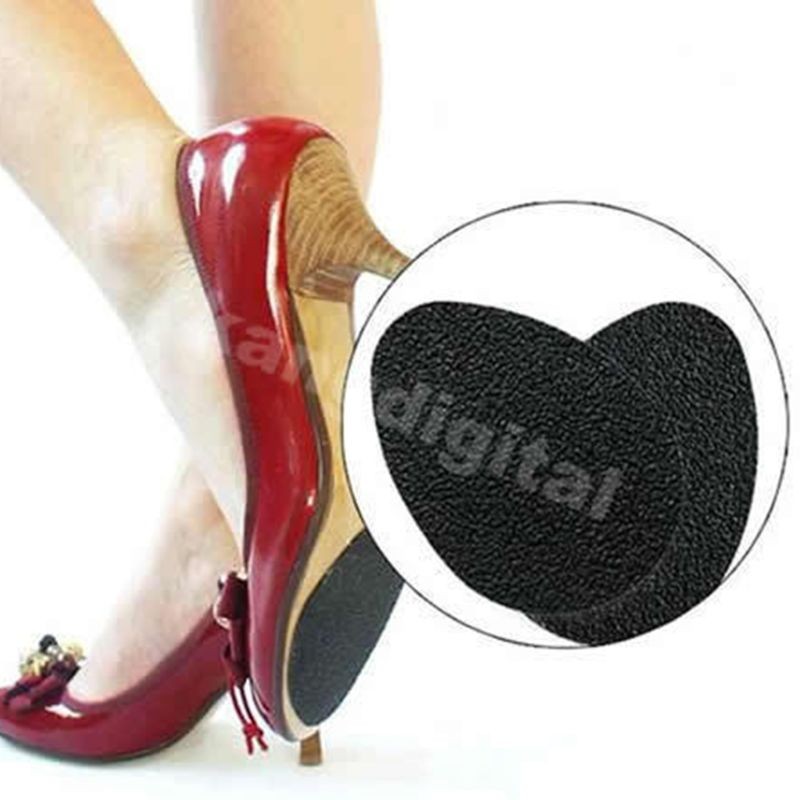 5 pairs anti-slip shoes heel sole grip protector non-slip pad new