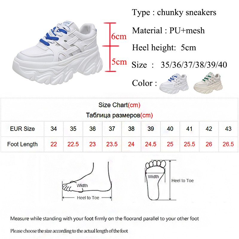 Lucifer Breathable Mesh Chunky Sneakers Women 2022 Comfortable Thick Bottom Vulcanized Shoes Woman Mixed Color Platform Shoes Mujer