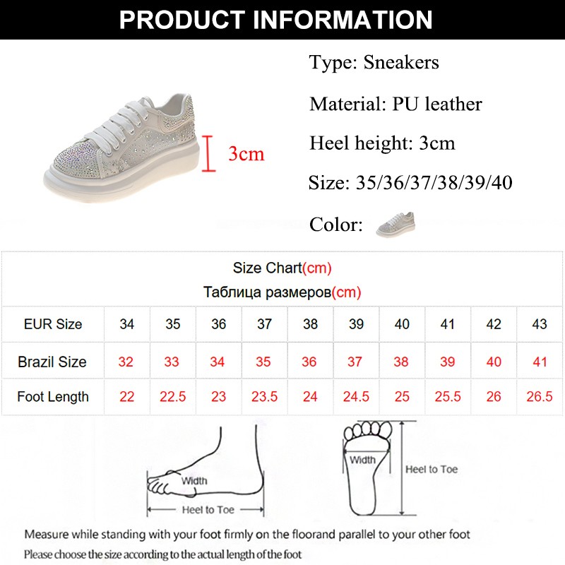 JMPRS Platform Shining Crystal Sneakers Women 2022 Spring Breathable White Mesh Sneaker Woman Comfort Flat Heel Casual Shoes