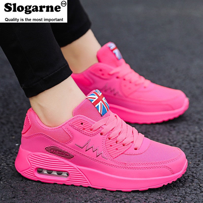 Women Sports Shoes New Fashion Breathable Trainers Students Casual Leather Tenis Feminino Sapato Women Flats Zapatillas Mujer