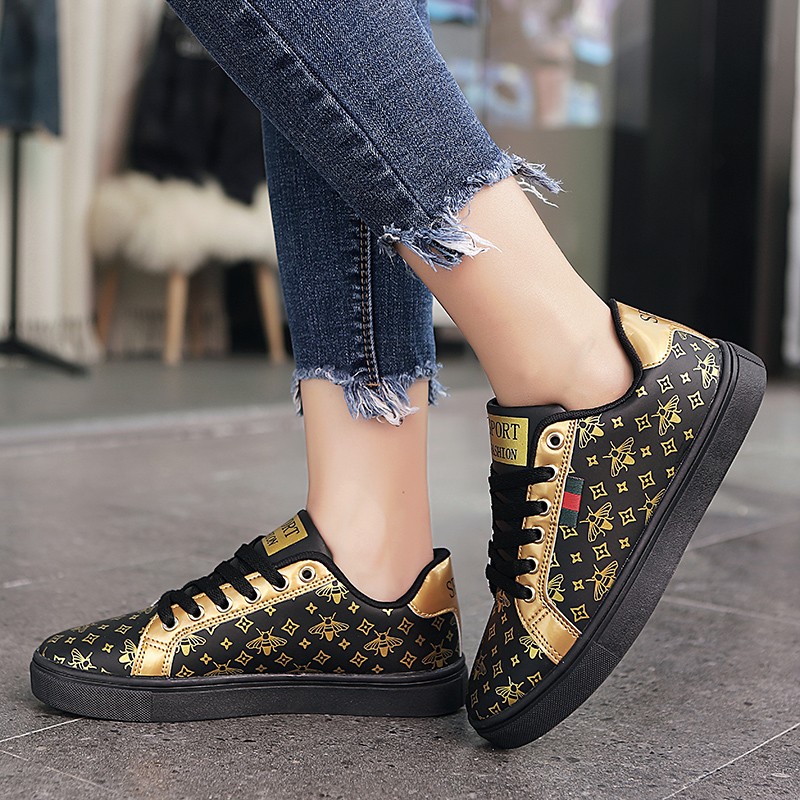 VIP Women Vulcanized Shoes Sneakers Lace Up Casual Shoes Woman Flat Leather Shoes chausiras femme Zapatos Mujer Lady Shoes Women