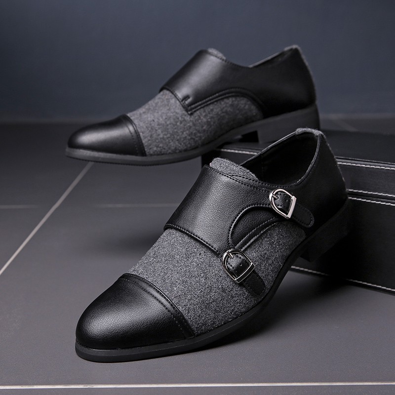 Men's formal shoes 2020 fashion patent leather dress shoes men's spring and autumn brand business office wedding shoes men shoes