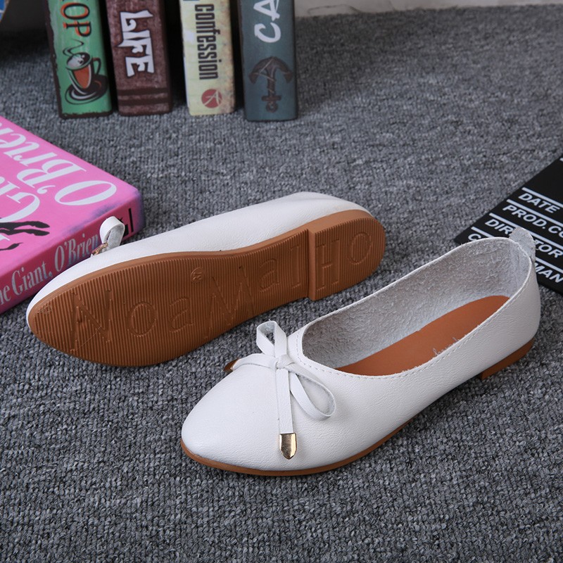 New Fashion Casual Summer Shoes Elegant Comfortable Ladies Fashion Flats Leisure Butterfly Knot Female Flat Shoes Women Shoe