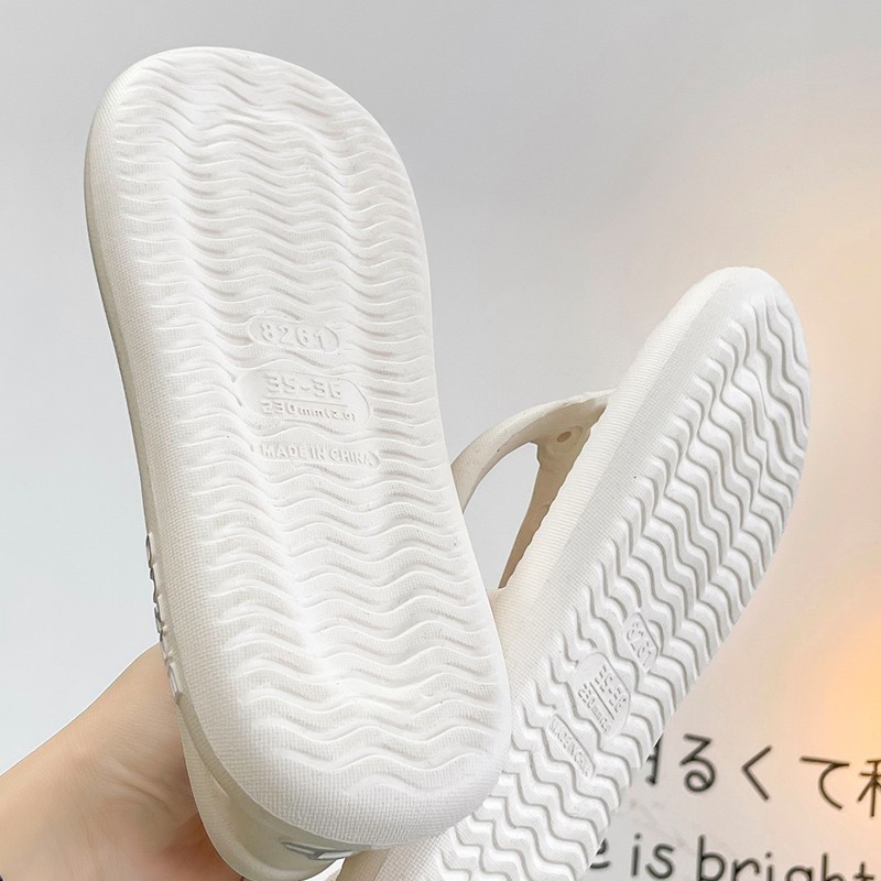 summer women slippers flip flops thick bottom sandals women couples outdoor non-slip sole beach casual shoes soft home slippers