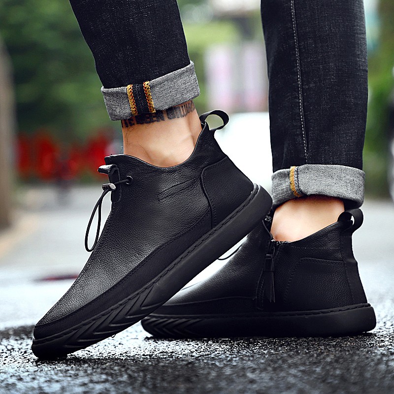 High-quality men's shoes, soft and comfortable, casual, fashionable, spring and autumn, 2019