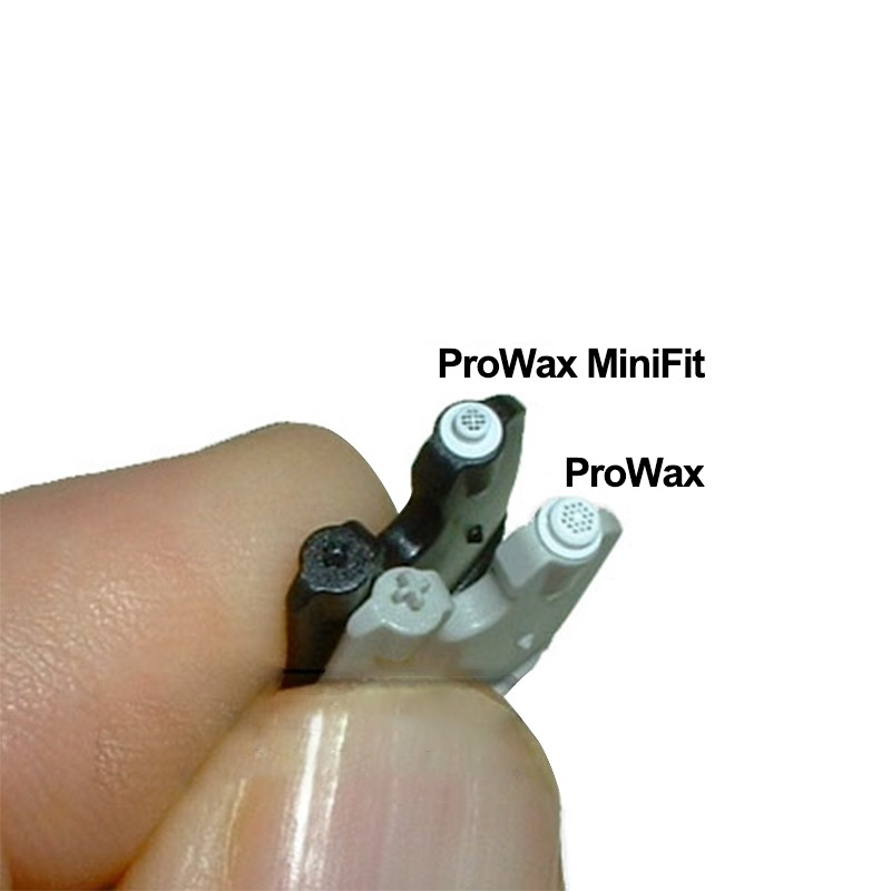 Hearing Aid Wax Guard Prowax MiniFit Wax Replacement Wax Filters Wax Traps Wax Stop for Oticon Ric Rec Hearing Aids