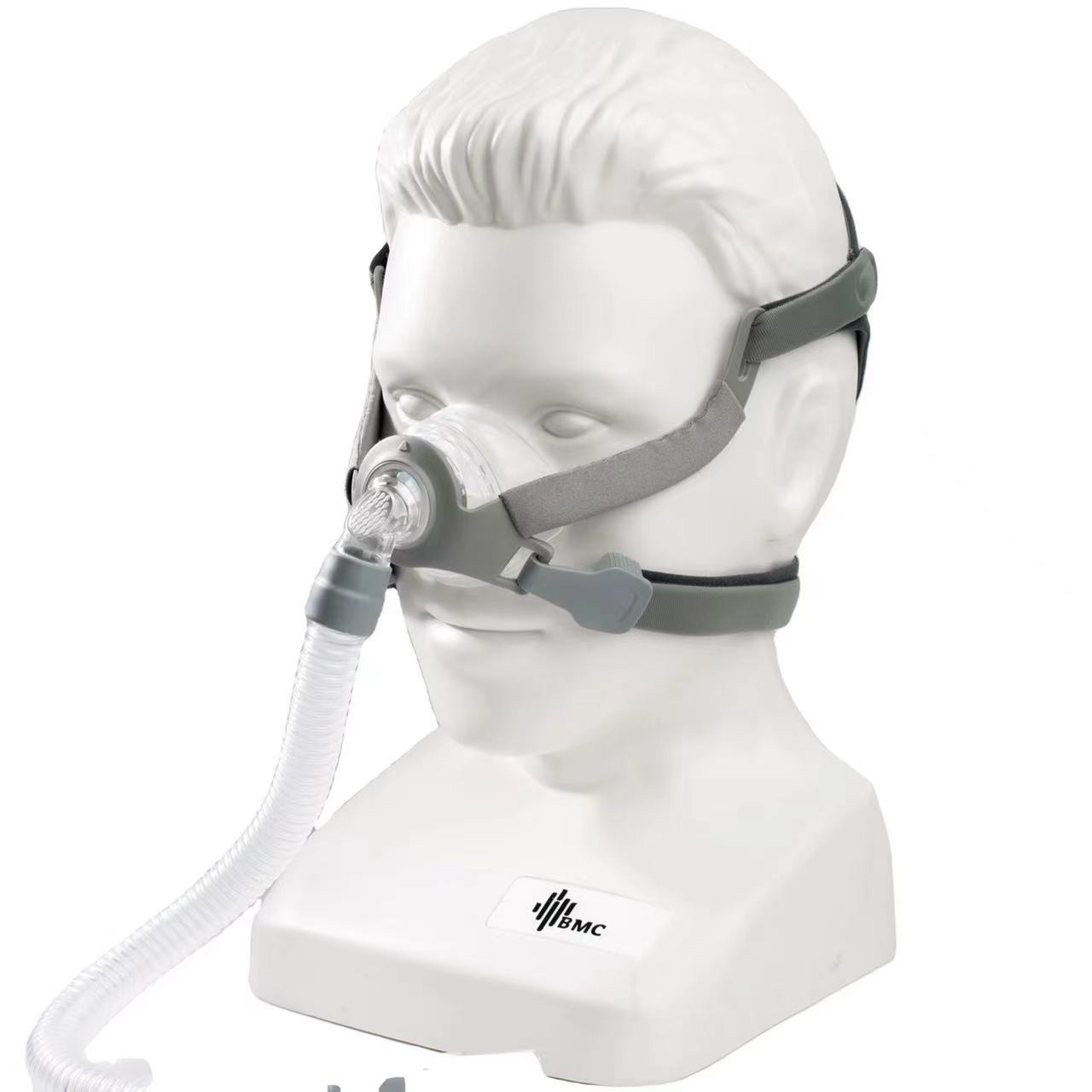 BMC NM2/NM4/N5B Nasal Mask CPAP Mask Sleep Mask With Headgear S/M/L Three Size Suitable For CPAP Machine Connect Hose And Nose