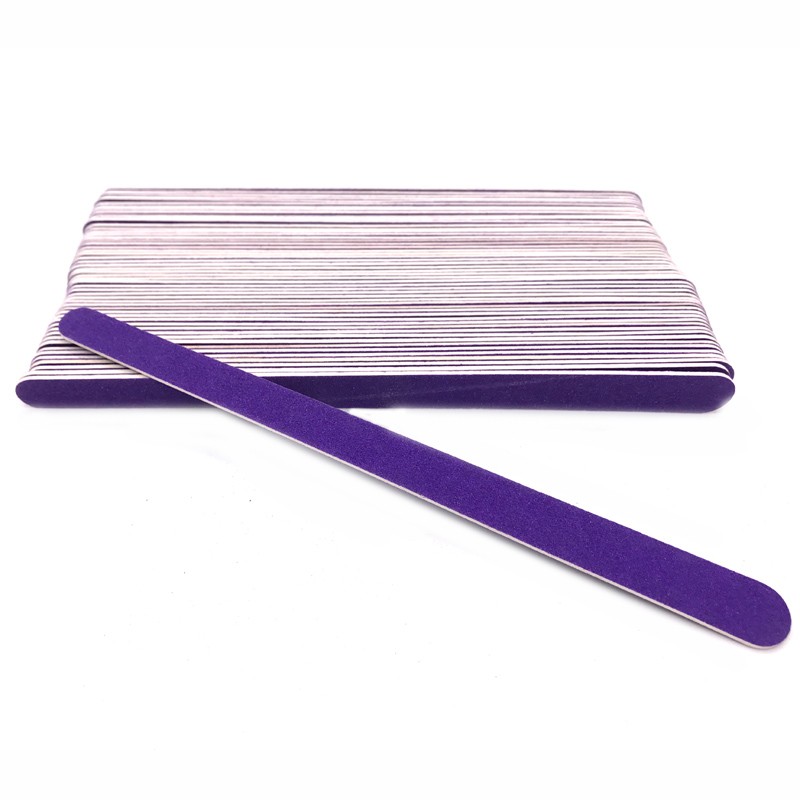 Professional Nail File, 100X, Thin, Manicure and Pedicure, 180/240 Grit, High Quality Nail Art Accessories, New