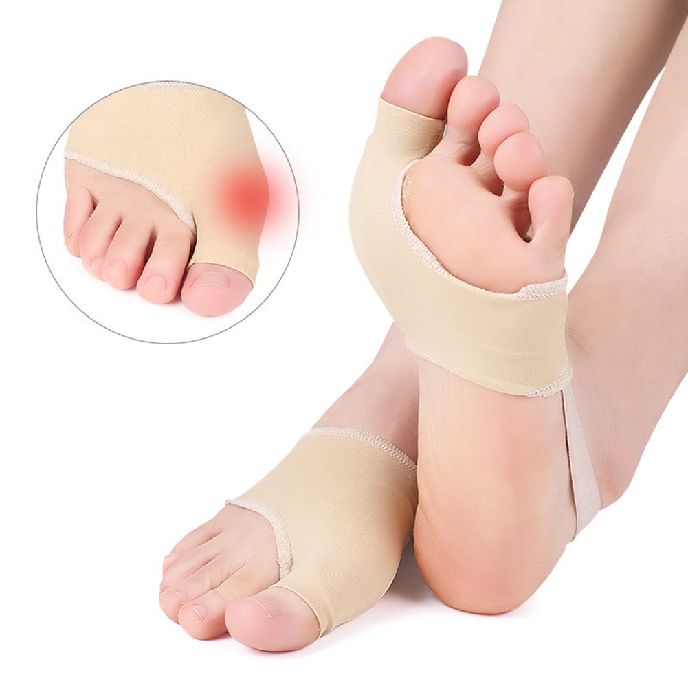 1 Pair Silicone Bunion Toe Separator Stretcher Pain Relief Soft Hallux Valgus Corrector Socks Foot Care Tool S/L