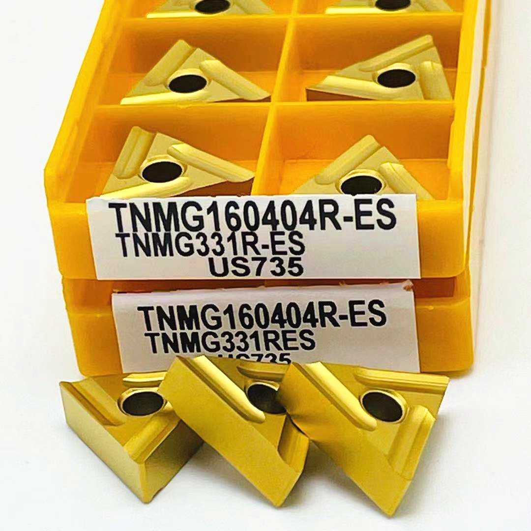 TNMG160404 TNMG160404R US735 UE6020 VP15TF High Quality Carbide Turning Tool TNMG Turning Insert Cutting Tool