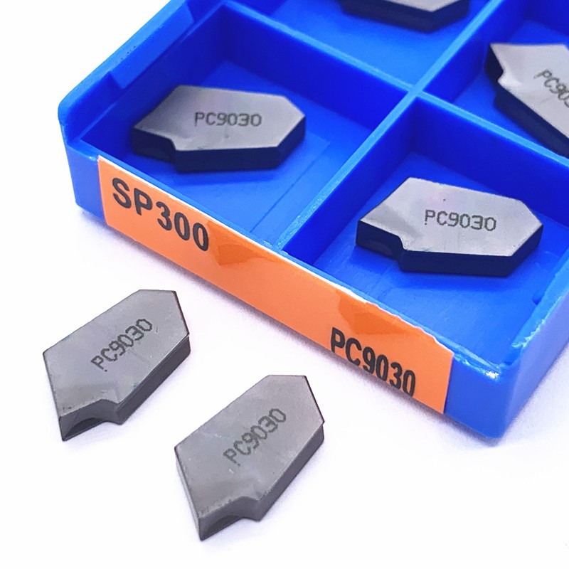 10pcs SP200 NC3020/NC3030/PC9030 SP300 NC3020/NC3030/PC9030 SP400 NC3020/NC3030/PC9030 grooving carbide turning insert