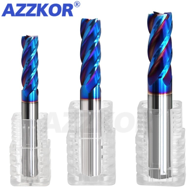 Azzkor - Tungsten Coating Screw Cutters, Tungsten Coated Stainless Steel Screw Cutter Tool Pack Model Hrc70 CNC Milling Drilling Machine