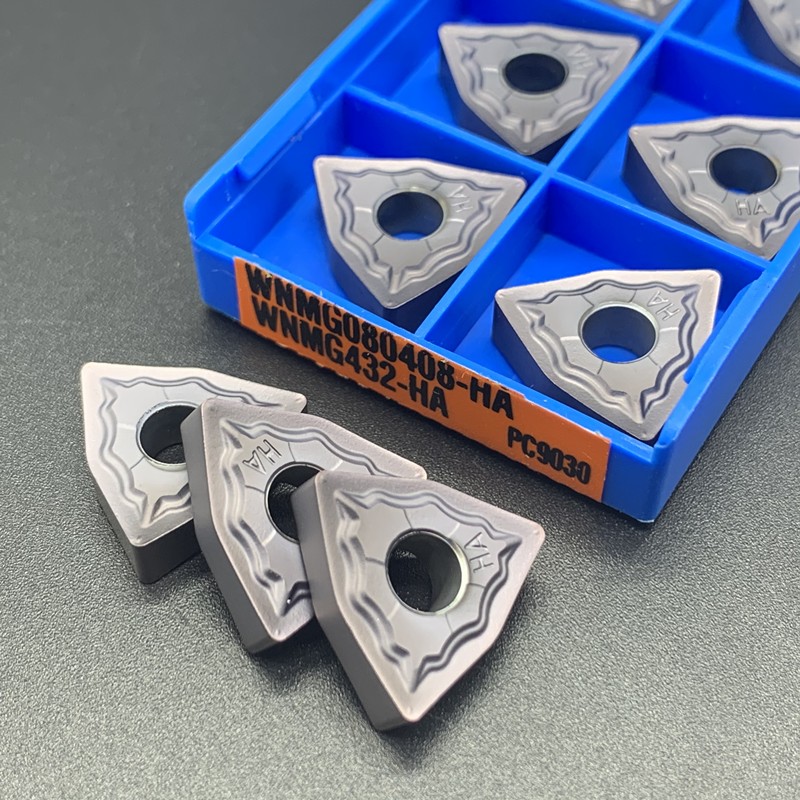 WNMG080404 WNMG080408 HA PC9030 Insert 100% Original High Quality External Turning Tool WNMG Carbide Insert for Stainless Steel