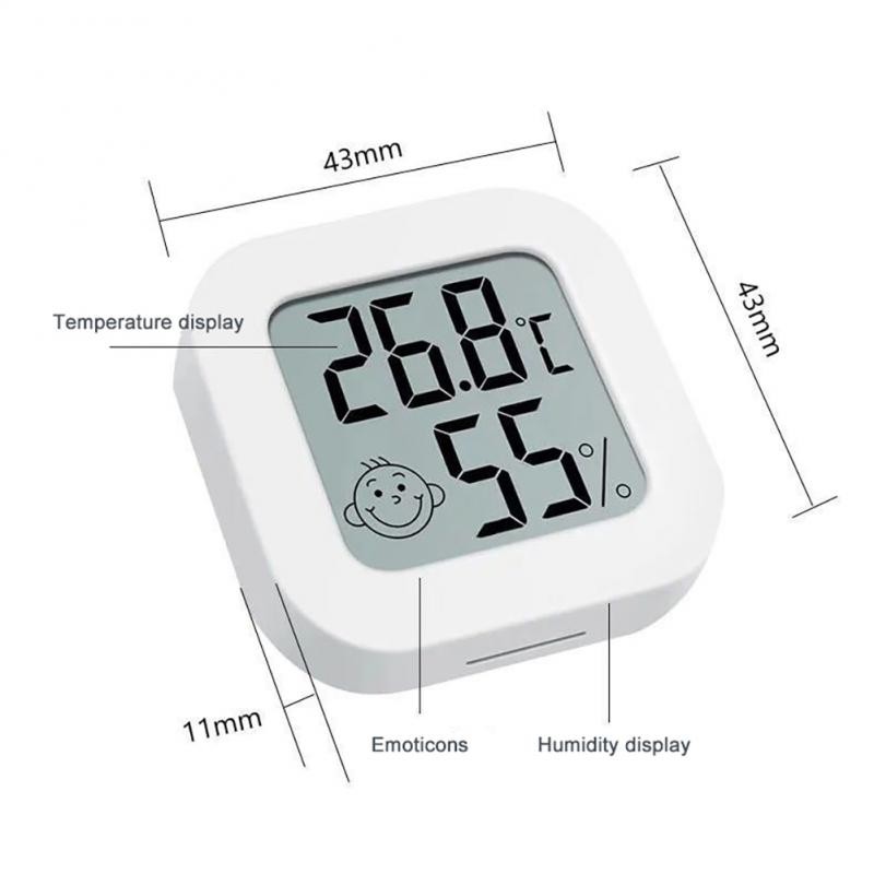 Mini Indoor Thermometer LCD Digital Temperature Room Humidity Sensor Gauge Hygrometer Indoor Thermometer Temperature Tools