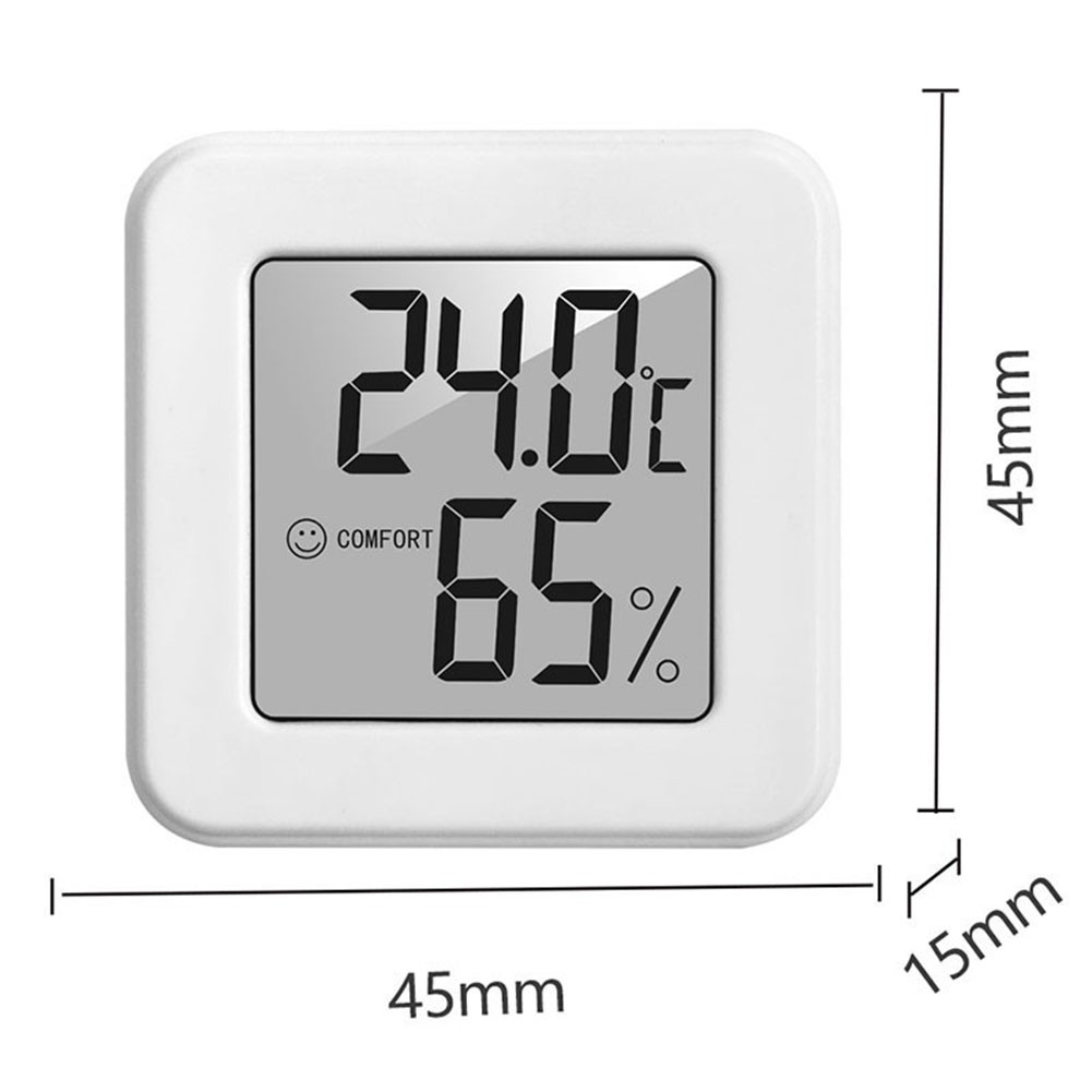 Mini Indoor Hygrometer Thermometer LCD Digital Temperature Room Humidity Sensor Meter Air Hygrometer Detector Monitor