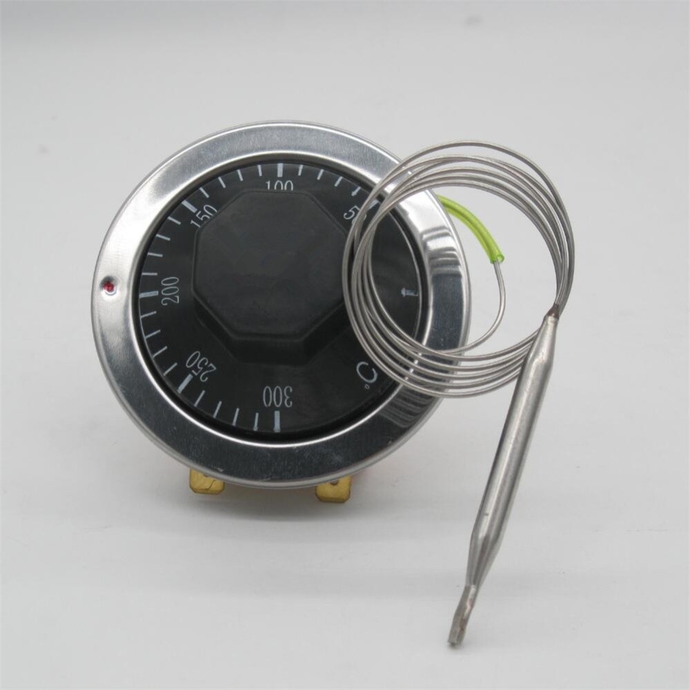 Thermostat-sensor temperature control switch, AC 16A, for electric oven, 50-300C disc, specially designed thermocouple