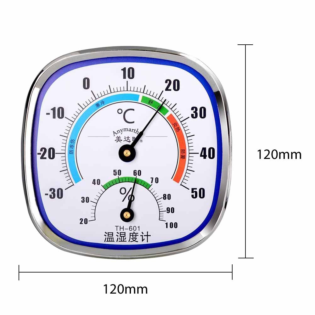 Energy-saving Indoor Outdoor Thermometer Hygrometer For Kitchen School Office Temperature Humidity Measuring Tool
