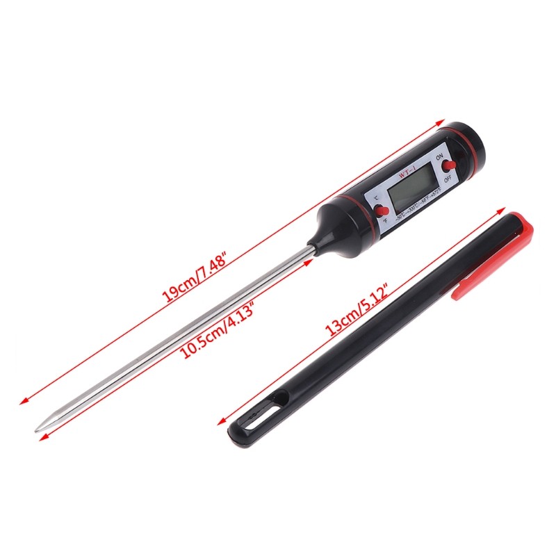 Digital Food Pen Style Thermometer Kitchen BBQ Meat Cooking Temperature Probe.