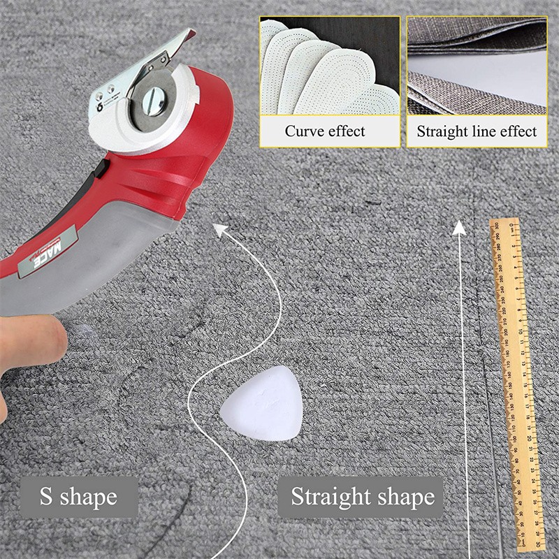 Mini Portable Electric Scissors Multifunction Cordless Electric Cutter for Home Textile/Leather/Cloth USB Sewing Machine