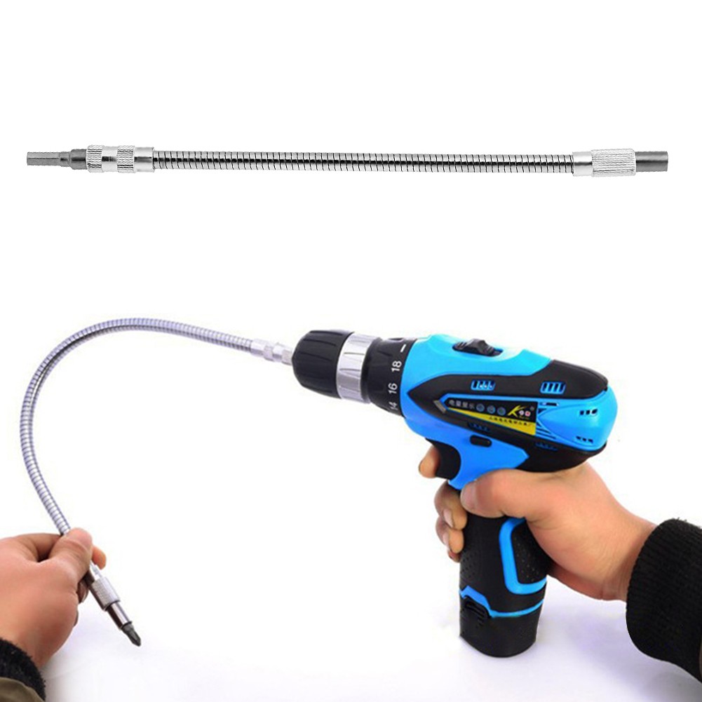 300mm Flexible Shaft Tool Bit Holder Connector Extension Screwdriver Drill Bit Socket Driver Adapter Hex Drill Bit