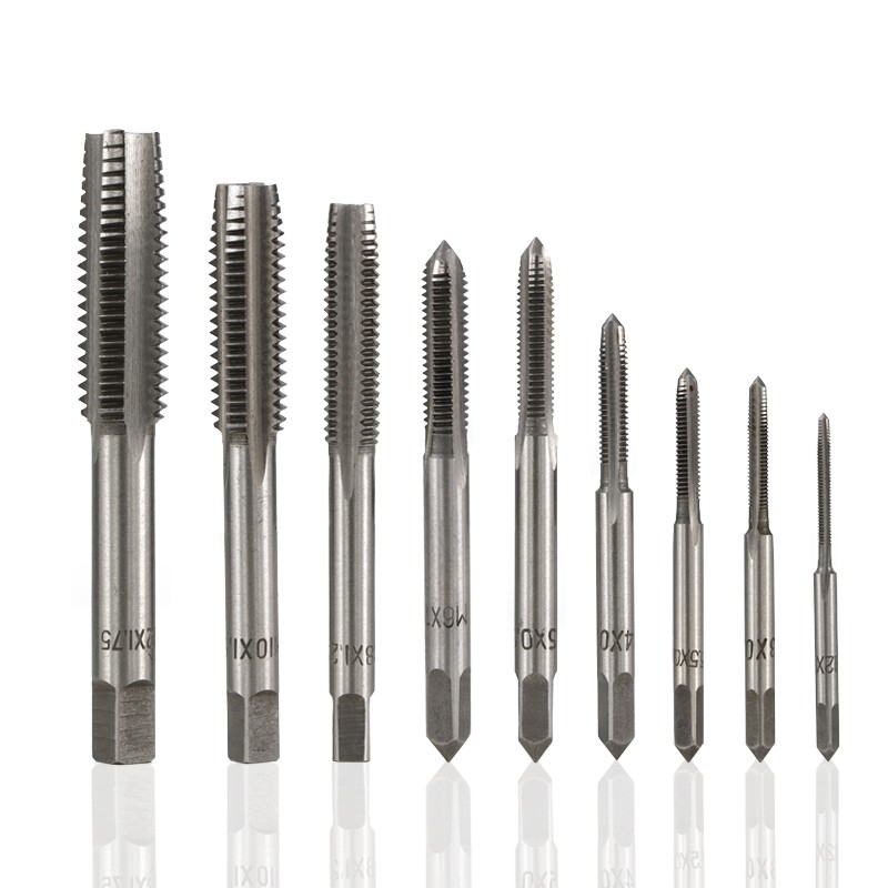 XCAN - Right Hand Held Screw Tap Set M3 M4 M5 M6 M7 M8 M10 M12 M14 M16 Metric 2pcs Thread Tool Drill Bit