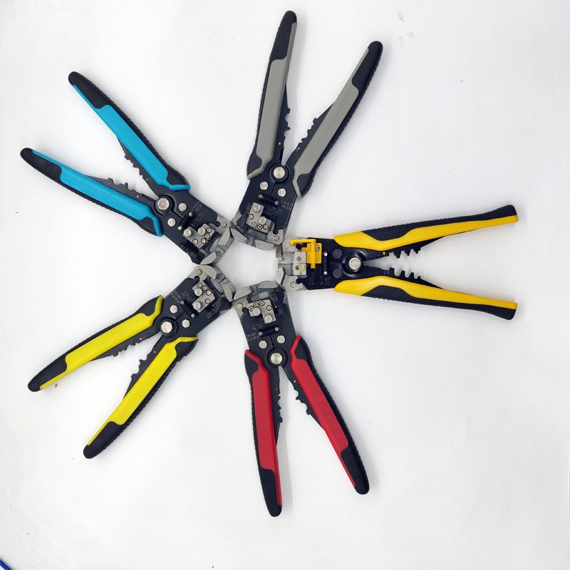 SH-371 Automatic Wire Stripping Pliers 0.5-6mm Square, Ssed For Electrical Maintenance Of Cable Cutting Tools