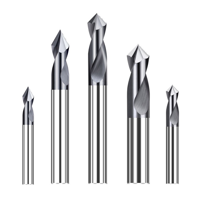 Spot Drill 60 90 120 Degree 0.5-20mm Chamfer Mill Stub Starting Site Center Bit CNC Router Bits Milling Cutter Carbide End Mill