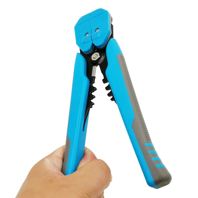 HS-D1 Crimper Cable Cutter Automatic Wire Stripper Multifunctional Stripping Tools Crimping Terminal Pliers 0.2-6.0mm2 Tool