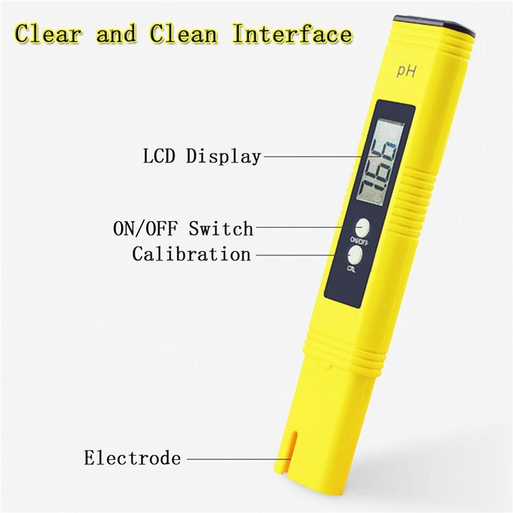 الرقمية LCD PH TDS EC متر القلم من اختبار دقة 0.01 حوض السمك بركة التلقائي معايرة نوعية المياه نقاء فاحص متر