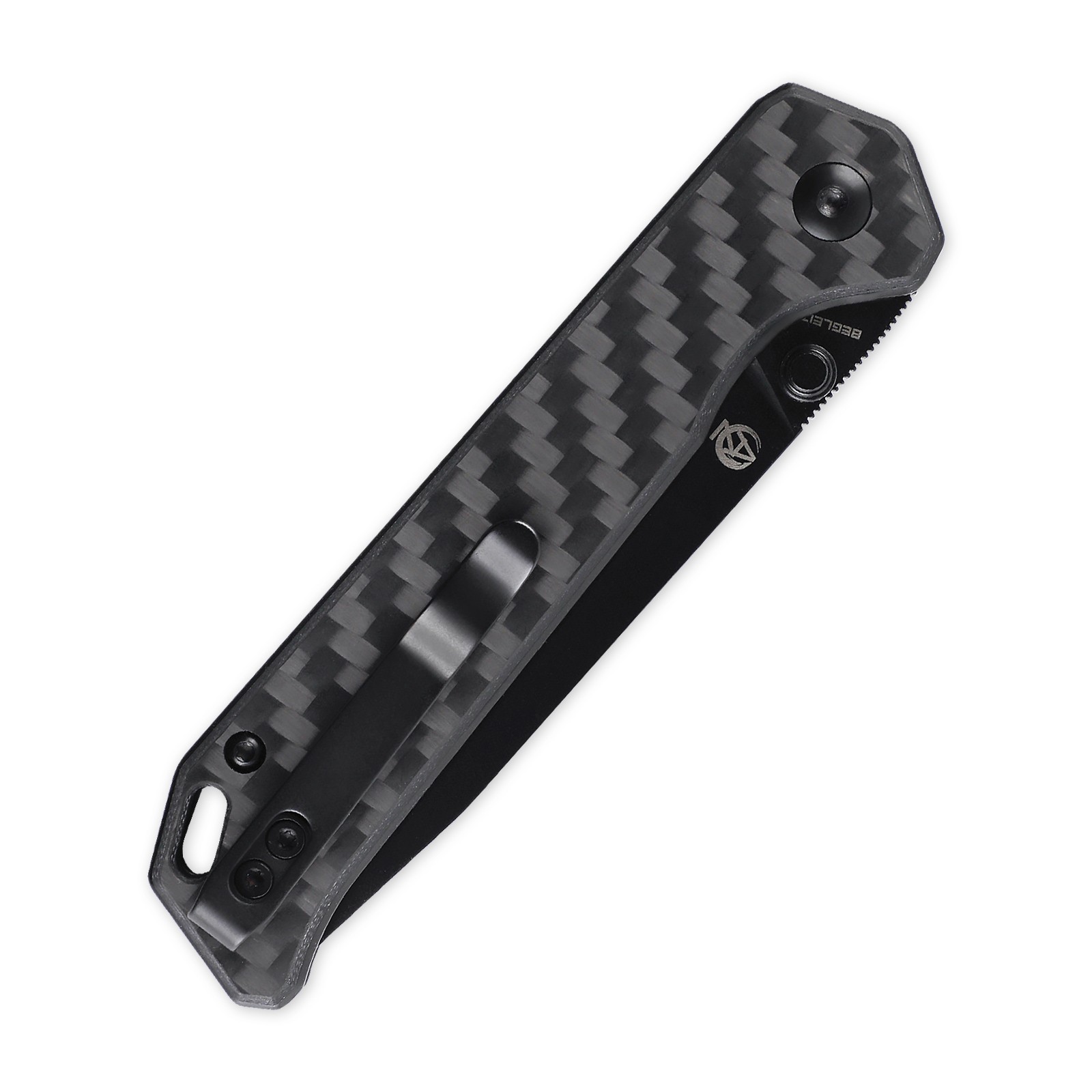 Kizer folding knife Begleiter V4458.2N1 carbon fiber black handle 2021 new N690 steel blade knife outdoor camping tools