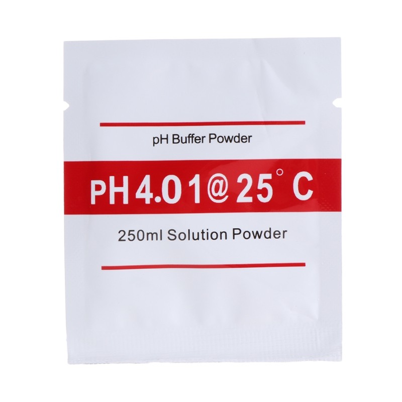 20pcs PH Buffer Solution PH Powder for Test Meter Calibration Measurement 4.01 6.86