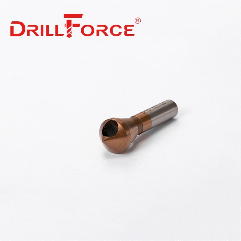 Drillforce Drill Bit Drill Bit HSS M2 M35 Cobalt Deburring 90 Degree Chamfer Hole Type Cutter (2-5 5-10 10-15 15-20mm)