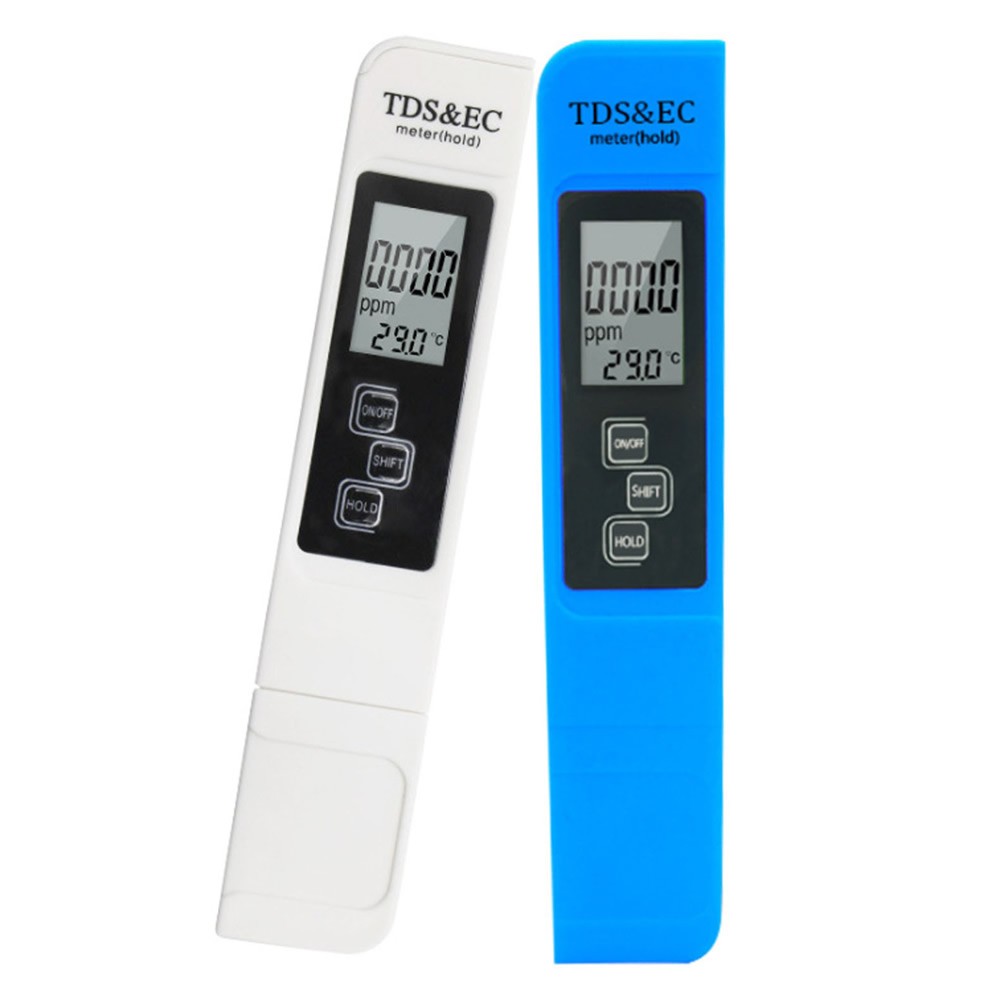 LCD digital display 3 in 1 pen type water quality tester TDS/EC/thermometer filter 0-9990 water purity purity monitor