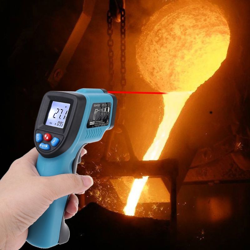 -50~550℃/-58~1022℃ Infrared Thermometer Laser Point Infrared Heat Gun GM550 Industrial Thermometer ℃/