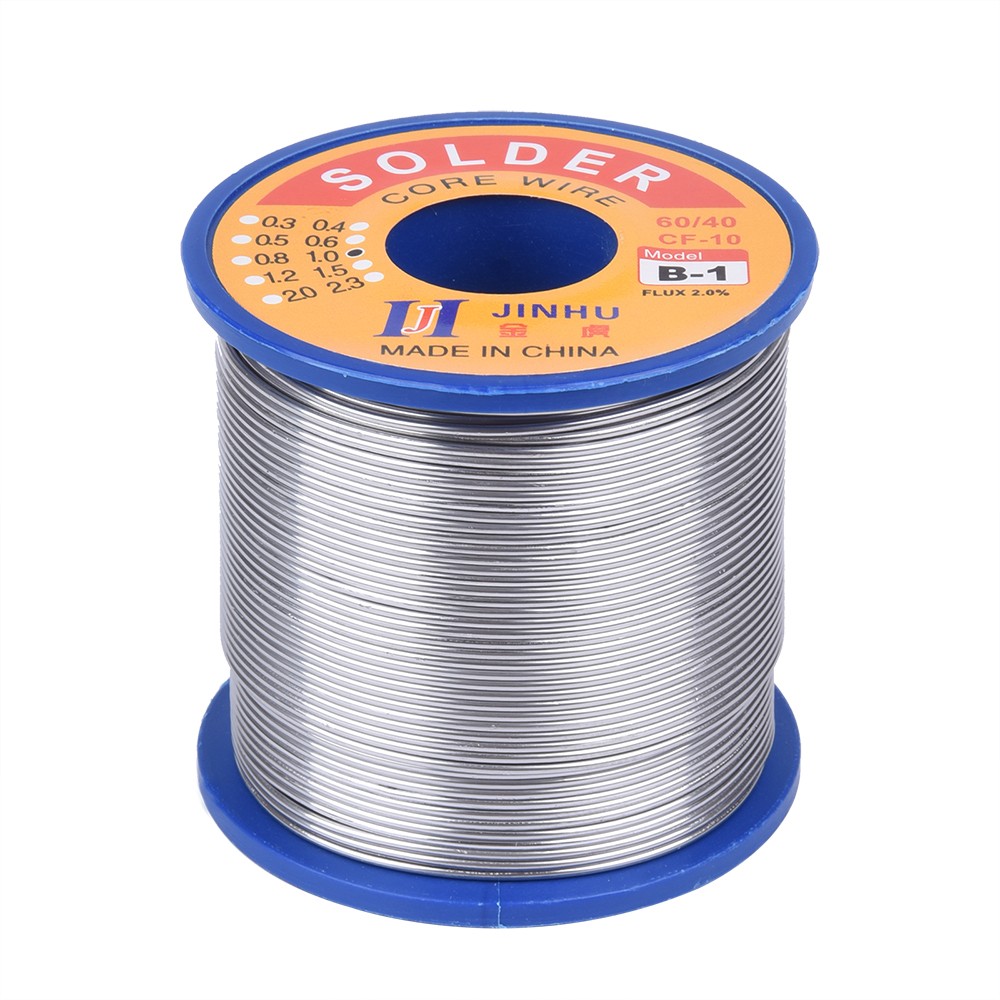 500g 0.5mm 0.8mm 1.0mm 2.0mm 60%mm tin rosin core soldering wire for electrical repair, IC repair