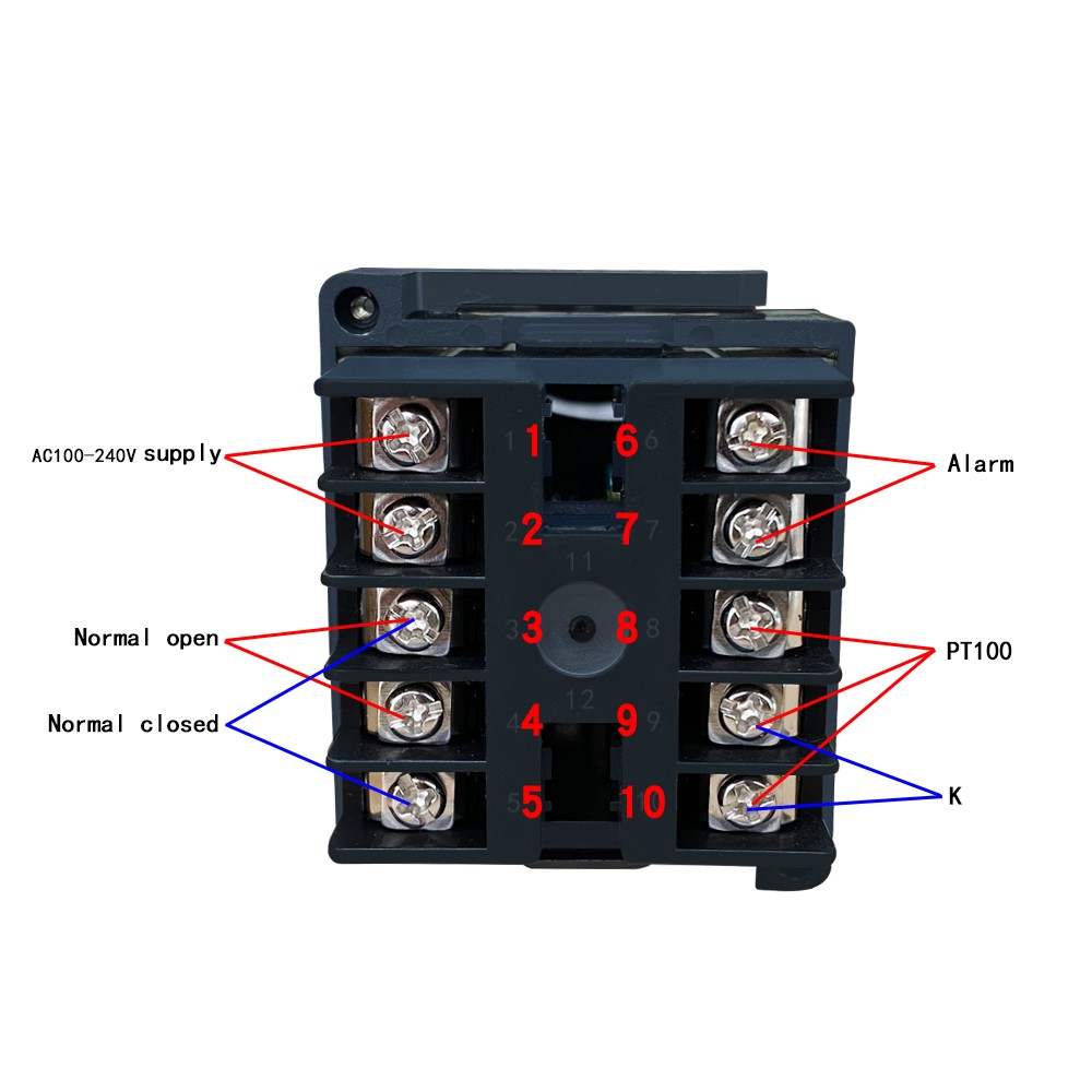 REX-C100 Digital PID Temperature Controller Thermostat SSR Output + Max.40A SSR Relay + K Thermocouple Probe High Quality