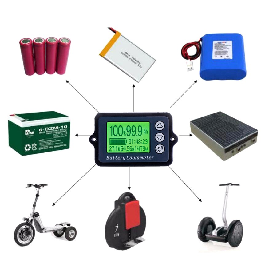 80V 50A/100A/350A TK15 Professional Precision Battery Capacity Tester for Portable Equipment E-bike/balance car/cleaning machine