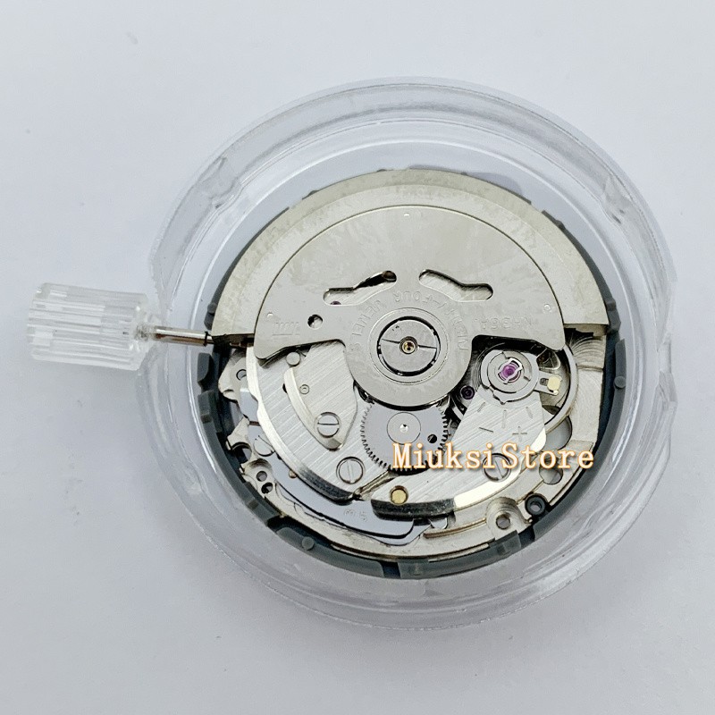 Premium automatic movement NH36/NH36A self-winding mechanical quick date/day setting 3.8 o'clock crown 24 jewel Japan watch