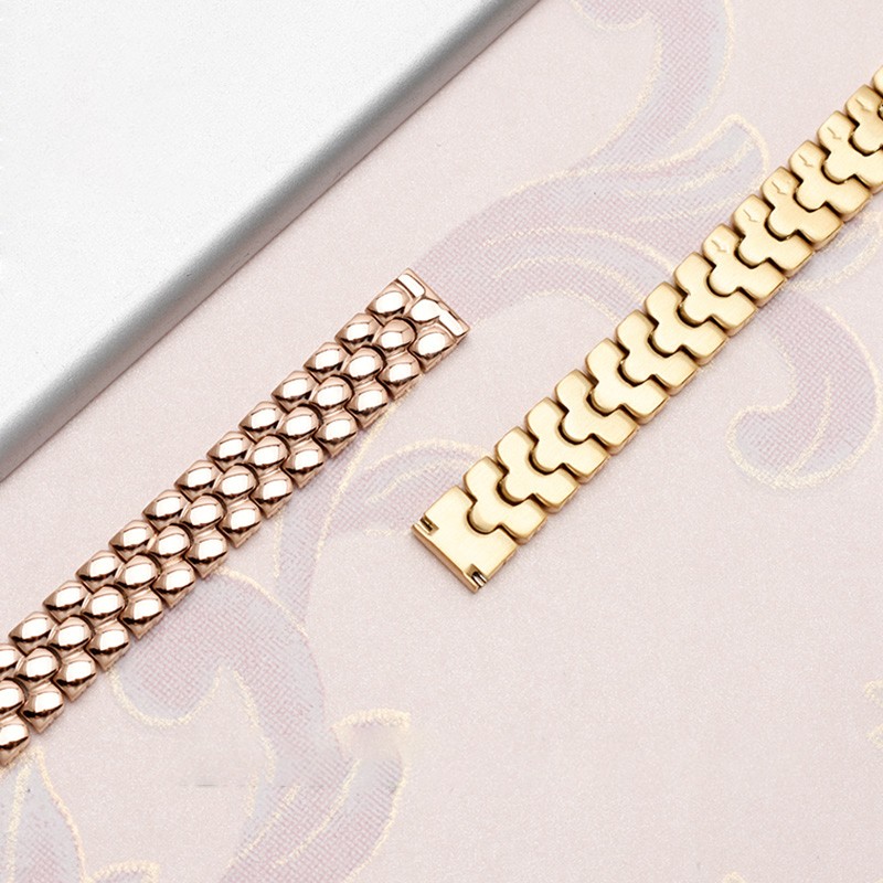 New Steel Band Watch Strap 6mm 8mm 10mm 12mm 14mm 16mm Small Size Watchband Watch Strap for Fossil/CK Women's Chain Bracelet