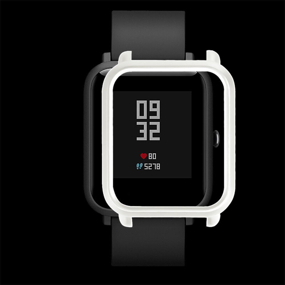 Xiaomi Huami Amazfit Bip Youth Watch Screen Protector, Fashionable Protective Case for Smart Watch and PC Watch Accessories