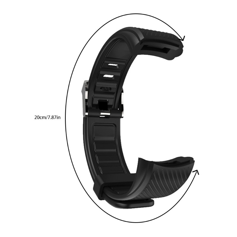 Universal Replacement Watch Bands Strap for C5S C6S C6T TPU Waterproof Bracelet Sports Sweatproof Portable Wristband