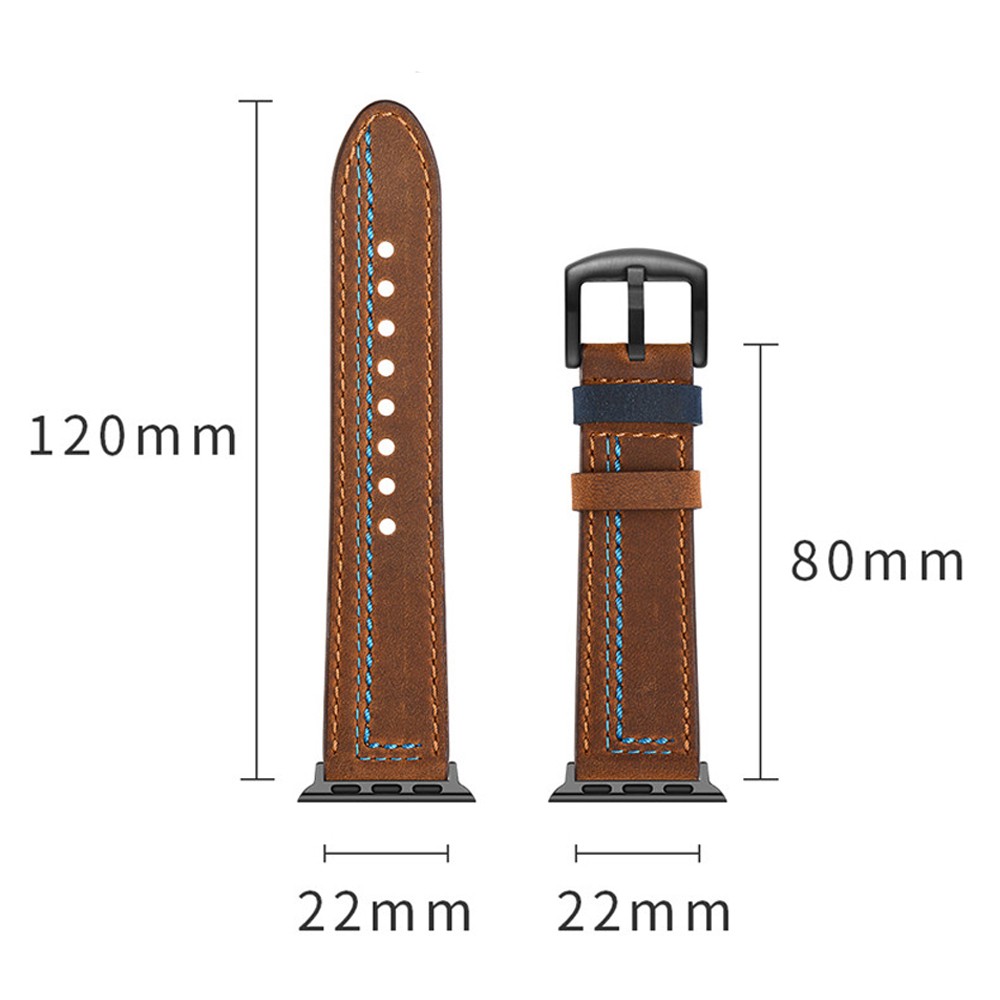 leather strap for apple watch band 45mm/41mm 44mm/40mm 42mm/38mm korea bracelet watchband strap iwatch series 4 3 5 se 6 7