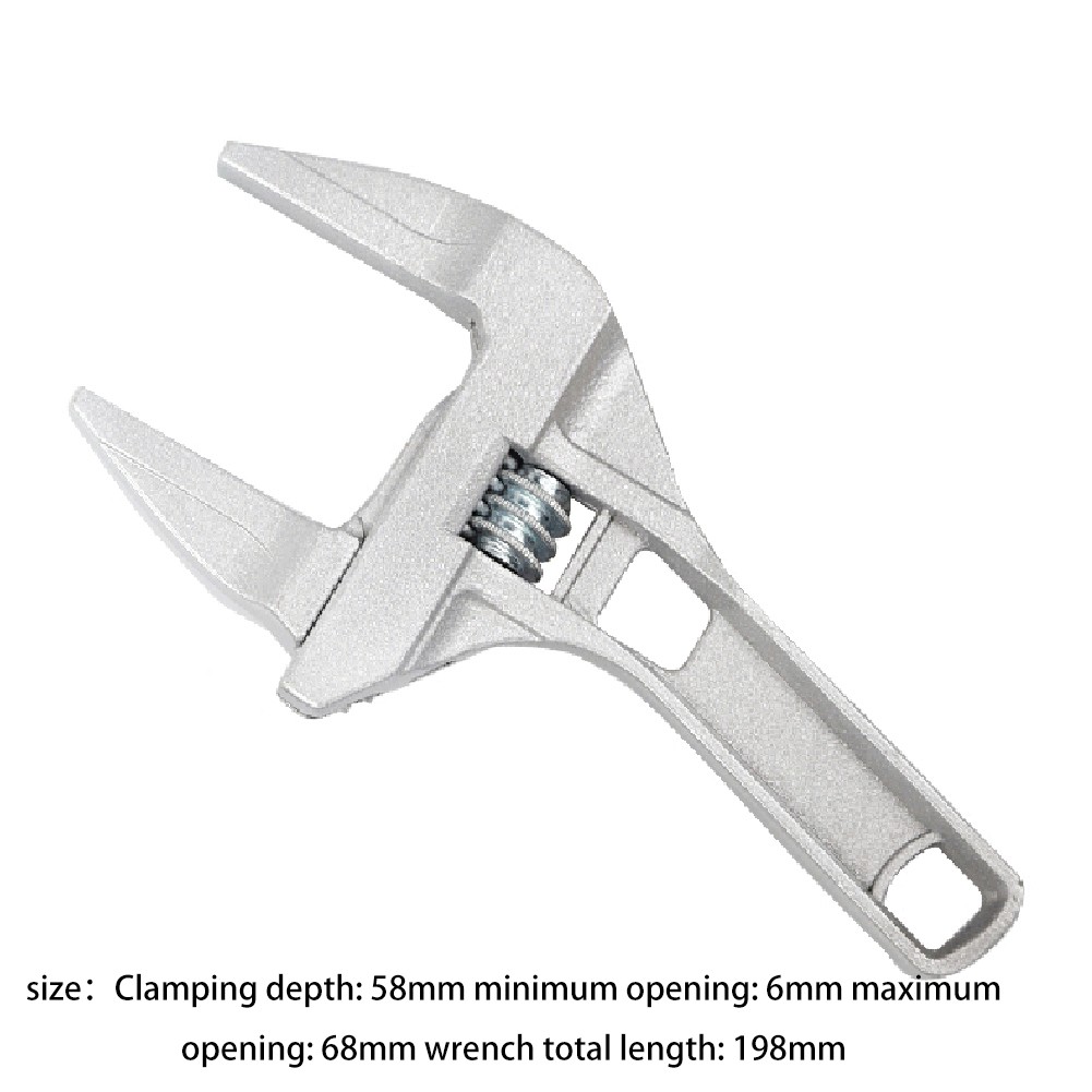 Adjustable Wrench Universal Wrench Multifunctional Wrench Water Pipe Wrenches Repair Bathroom Spanner Spanner Hand Tools