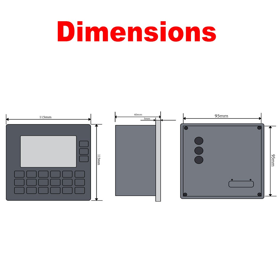 Magnetic Scale Assembly LCD Dro Digital Readout S35 Kit 3pcs 0.01mm/10U for Lathe Mill CNC Machines Fast Ship Sensor Factory Price