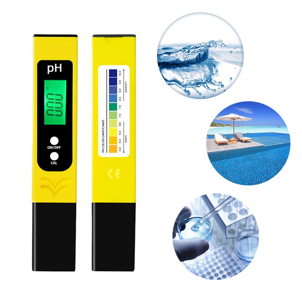 Pro PH Monitor for Aquarium Pond Drinking Water 0.01 High Sensitivity PH Meter Analysis Instruments with Backlight