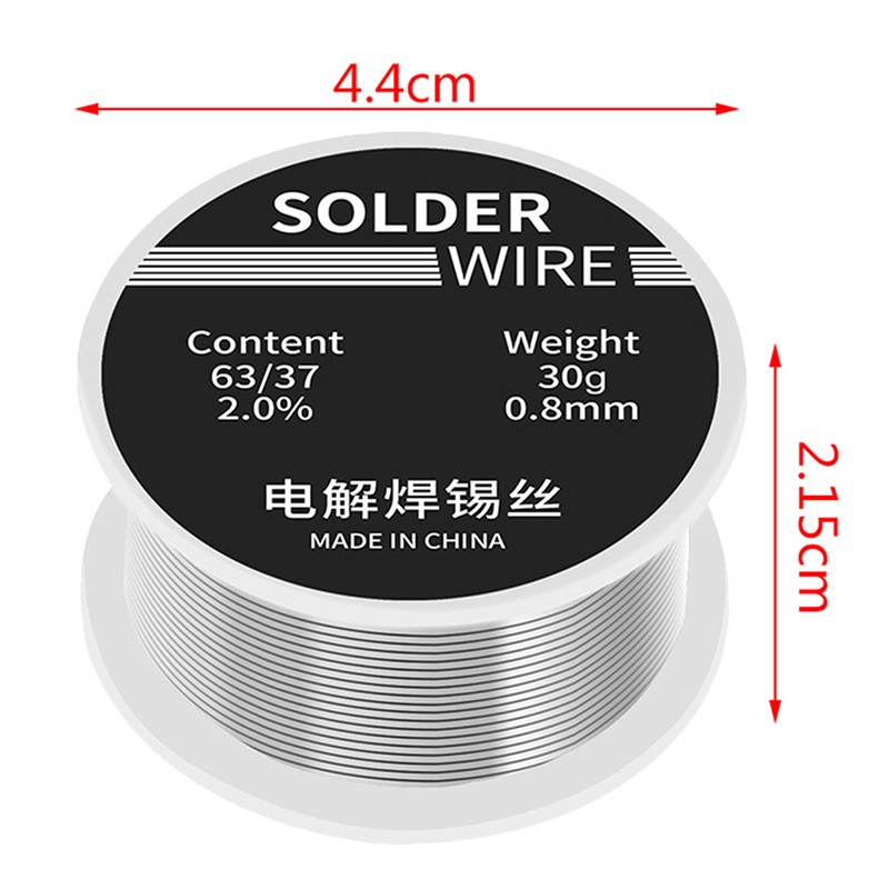 30g 0.8mm welding wire welding high purity low fusion rosin spot welding unclean wire can weld