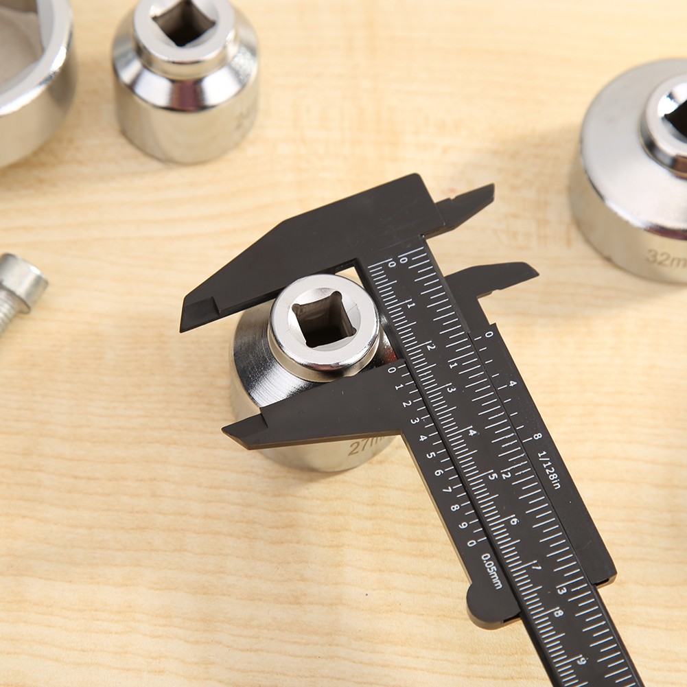 Vernier Caliper 0-150mm Digital ABS Dual Gauge Micrometer Measuring Tools for Installation Renovation Work