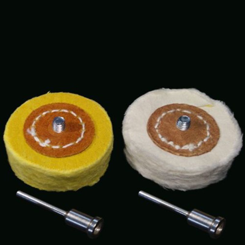 Polish Cloth Wheel Brush Head Grinder Shank Buffing Accessory Rotary Tool Polishing Pad Hand Tool