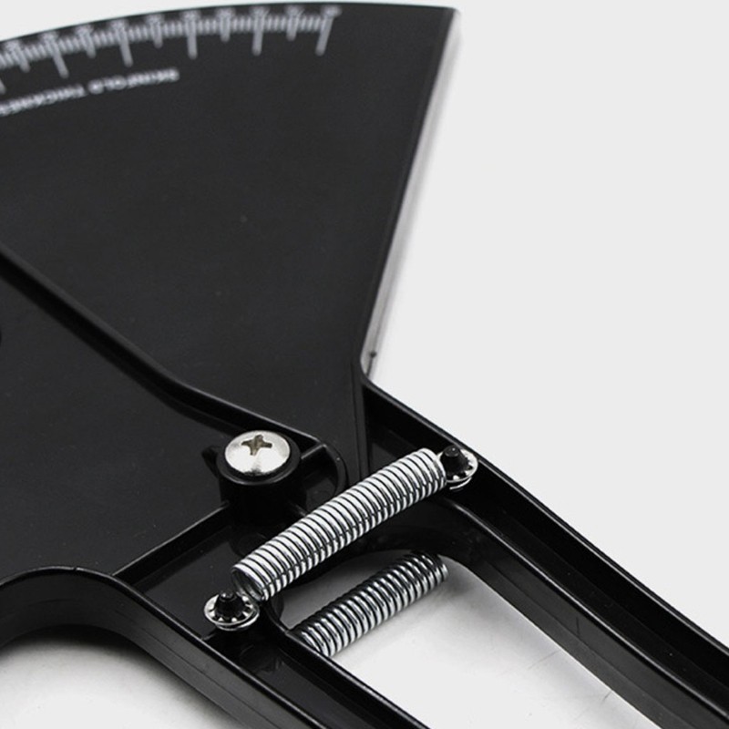 Precision Skinfold caliper measuring body fat 1.0mm precision measures up to 80mm in skin fold thick